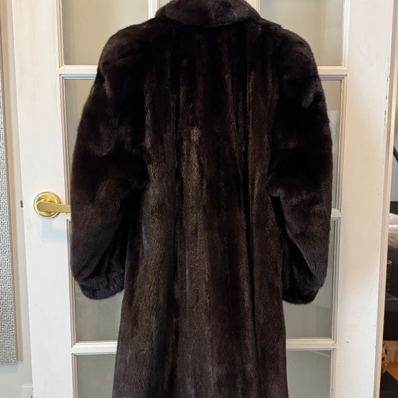 💎 Luxurious Vintage Mink Fur Coat - Leclair & Faucher, Montreal SZ L/XL - Picture 15 of 15